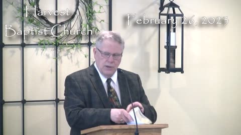 February 26, 2023 - Love for God - Pastor David Buhman