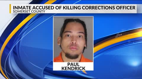 Trial dates set for inmate accused of killing Somerset County corrections officer