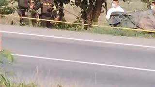 accidente incinerado