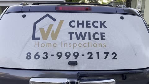Check Twice Home Inspections
