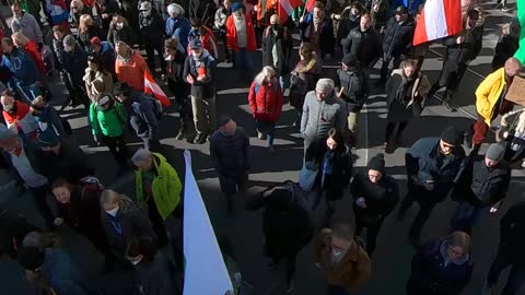 Demo-Zug Graz, 12. Februar 2022