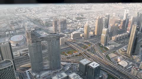 Downtown Dubai is the city’s busy tourism hub, home to the towering Burj Khalifa skyscraper