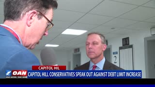 Capitol Hill conservatives speak out against debt limit increase