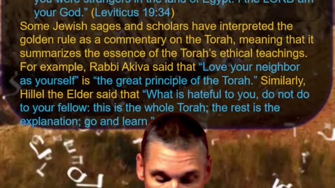 Bits of Torah Truths - The Golden Rule is a Midrash on the Torah - Episode 12