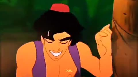Aladin describing Jasmine to Geeni #edit
