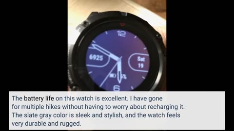 Honest Reviews: Garmin fēnix 5X, Premium and Rugged Multisport GPS Smartwatch, features Topo U....