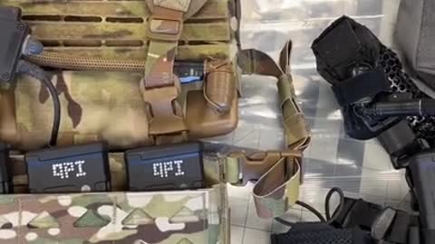 Chest Rig Hydration Pack  Plate Carrier Hydration – Qore Performance