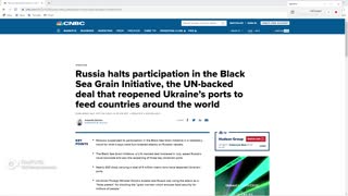 Russia Blocking Grain Ships