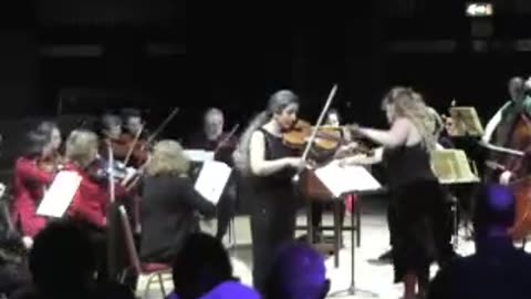Telemann, Viola concerto, 4th movement Presto. Monica Cuneo, viola