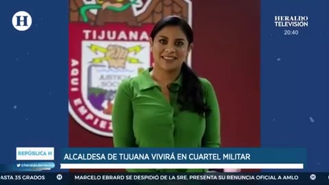 Após ameaças do narcotraficante, Montserrat Caballero, prefeita de Tijuana, se mudará para o quartel militar