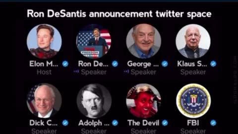 AI Ron DeSantis Twitter Space - Trump Campaign 2024