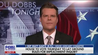 Gaetz: “We Will Call in Adam Schiff as a Fact Witness'