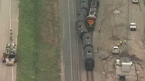 Fort Bend County, Texas - Train Derailment