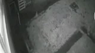 CCTV CAMERA CAUGHT A GHOST