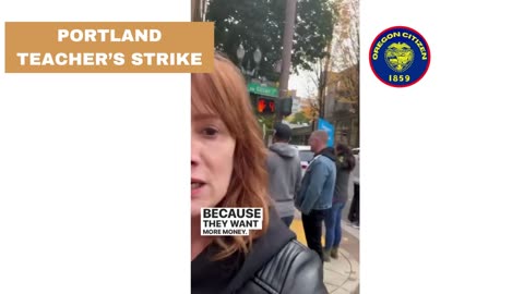 OREGON - PPS Teachers on STRIKE The losers STUDENTS