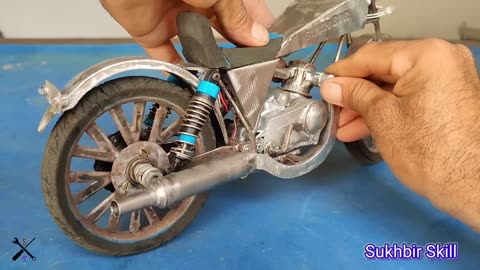 Diy bike project || how to make a bike || powerful bullet bike
