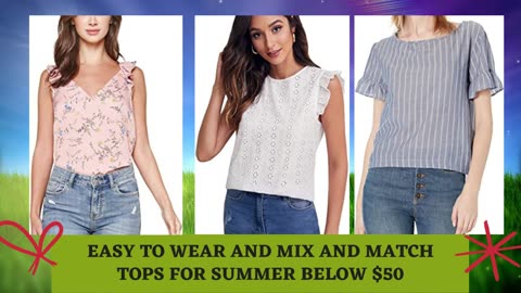 The Teelie Blog | Summer Fashion Affordable Pieces to Mix and Match, All Below $50 | Teelie Turner