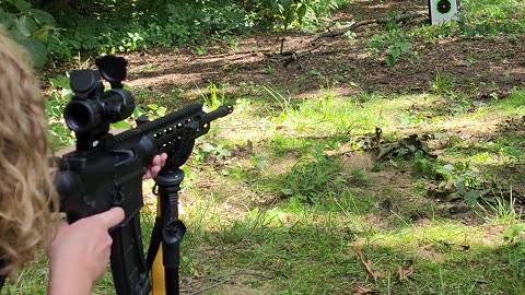 Having Some Fun with the Smith and Wesson M&P15-22