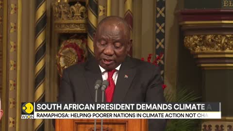 South African President Ramaphosa demands climate aid, says 'rich must help vulnerable nations'