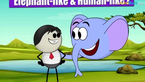 Heads, Elephant-like & Human-like + more videos - #aumsum #kids #children #whatif_Cut