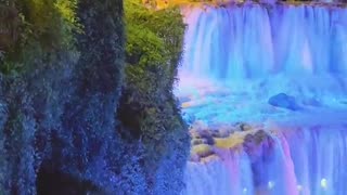 THE PICTURESQUE TOWN OF FURONG BUILT ON A WATERFALL