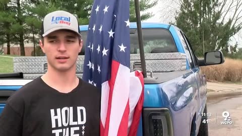 High School Student Who Refused to Remove American Flag from His Truck Speaks Out After Major Win