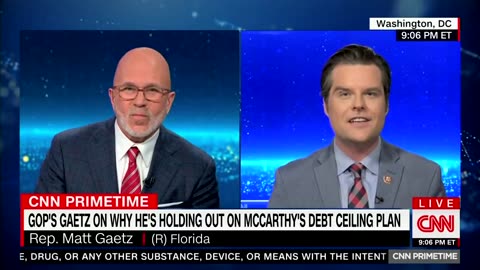 Gaetz: McCarthy’s Debt Ceiling Plan Does Not Have the Votes Yet!