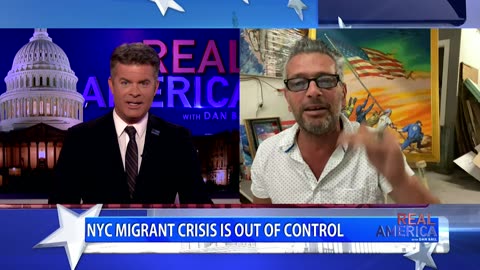 REAL AMERICA -- Dan Ball W/ Scott LoBaido, NY Migrant Crisis Getting Out Of Hand