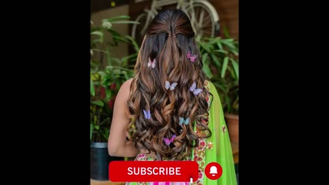 Special Open Beautiful Hairstyle For Young Age Girl