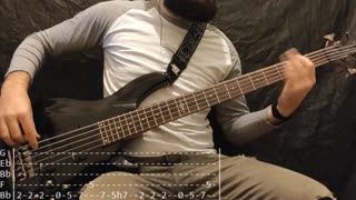 Breaking Benjamin - I Will Not Bow Bass Cover (Tabs)