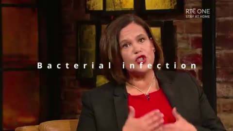 Mary Lou McDonald's Bacterial Infection - Covid experience.