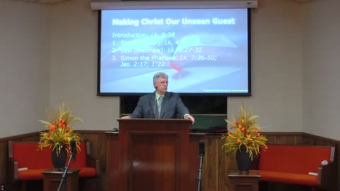 11/06/2022 11 am “Making Christ Our Unseen Guest”