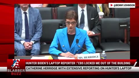 Hunter Biden’s Laptop Reporter: "CBS Locked Me Out Of The Building"