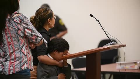I hope you suffer,' mother says to son's killer