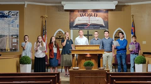 Moore Baptist Temple Teens "Well Done"