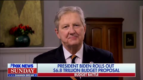 Sen. John Kennedy: “The only way I know how to improve the President’s budget is with a shredder.”