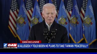 Xi Allegedly Told Biden He Plans To Take Taiwan 'Peacefully'