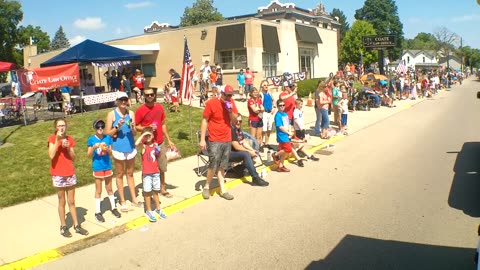 West Milton July 4th Parade 2023 from the Republican Float