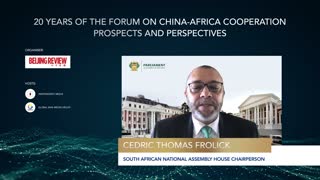 FOCAC webinar: Cedric Frolick