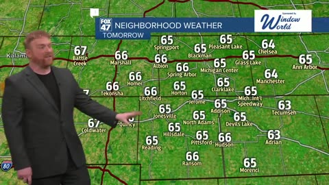 Only one rain chance for a dry Michigan in mid-May