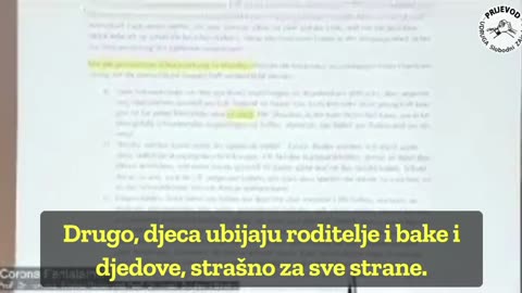 Njemacka sluzbeni dokument za izazivanje straha i soka medju ljudima