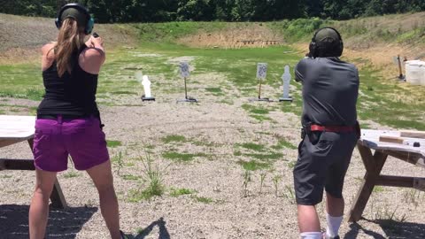 Couples Day at the Range