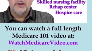 Episode 2 - 4 Parts of Medicare - Part A is called Hospital