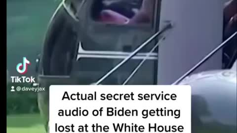 Actual Audio Of Biden Getting Lost At The White House