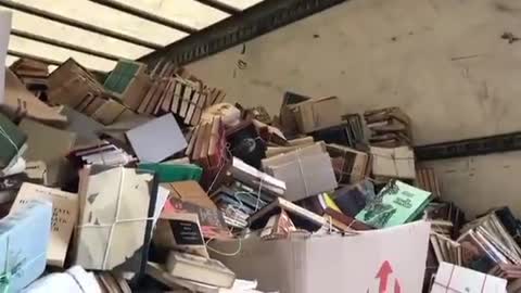 The Kiev regime is collecting and destroying books in the Russian language