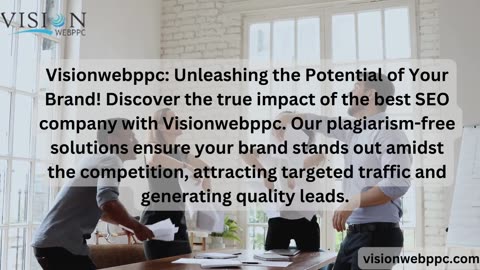 Visionwebppc- Best SEO Company