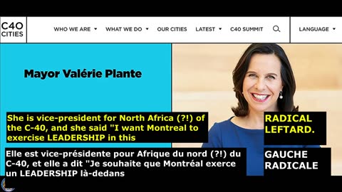 (FRAN_ENG) Radical left mayors _ Maires radicaux _ Exemple: Valérie PLANTE (Montréal)