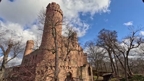 Auerbach Castle Germany Timelapse