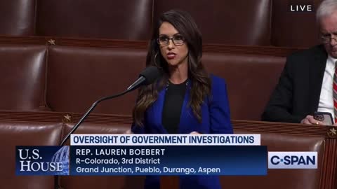 Rep Lauren Boebert: The Weaponization of the Federal Government Against Americans Must End