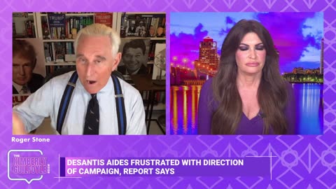 Roger Stone Eviscerates Ron DeSantis on The Kimberly Guilfoyle Show